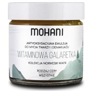 Mohani Witaminowa Galaretka antyoksydacyjna emulsja do mycia twarzy i demakijażu 60ml