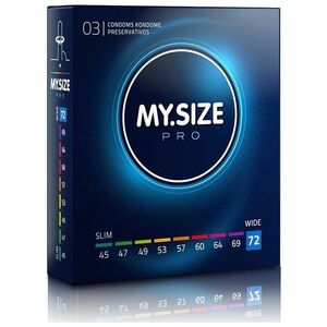 MY SIZE PRO MY.SIZE PRO Condoms prezerwatywy 72mm 3szt