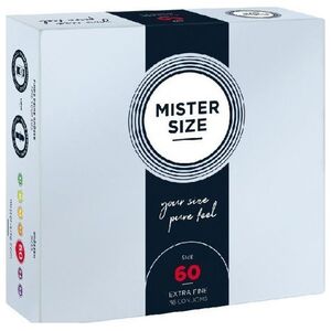 Mister Size Mister Size Condoms prezerwatywy dopasowane do rozmiaru 60mm 36szt.