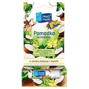 SKARB MATKI-POMADKA OCHRONNA DLA DZIECI O SMAKU KOKOSA I WANILII
