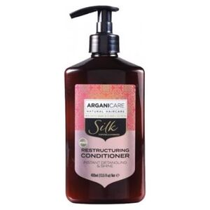 Arganicare Arganicare Silk Odżywka rozplątująca włosy z jedwabiem 400 ml