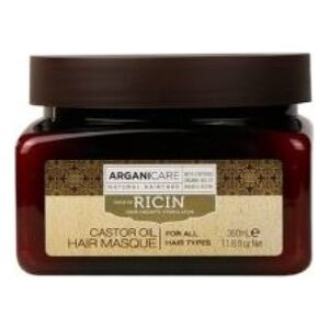 Arganicare Arganicare Castor Oil Maska stymulująca porost włosów 350 ml