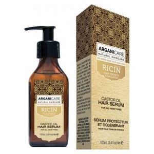 Arganicare Castor Oil Serum stymulujące porost włosów 100 ml