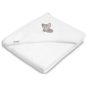 Sensillo OKRYCIE KĄPIELOWE FROTTE 100X100 WILK BIAŁY