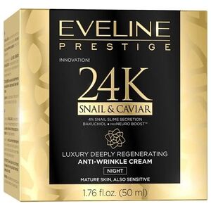 Eveline 24K Snail & Caviar Krem na noc