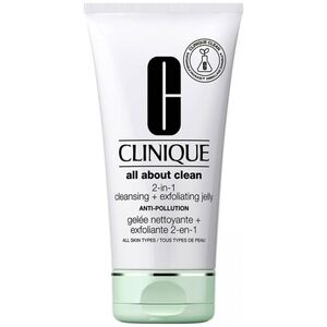 Clinique All About Clean 2-in-1 Cleansing Exfoliating Jelly delikatny głęboko oczyszczający żel do mycia twarzy 150ml