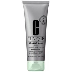 Clinique CLINIQUE_All About Clean 2-in-1 Charcoal Mask + Scrub oczyszczająca maseczka do twarzy 100 ml