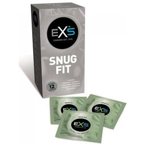 EXS EXS_Snug Fit Condoms dopasowane prezerwatywy 12szt.
