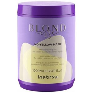 Inebrya INEBRYA_Blondesse No-Yellow Mask maska do włosów blond, rozjaśnionych, z pasemkami i siwych 1000ml