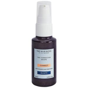 The Hair Boss THE HAIR BOSS_By Lisa Shepherd The Corrector Drops kropelki korygujące kolor do włosów ciemnych Brunette 50ml
