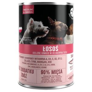 Pet Republic PIES puszka ŁOSOŚ sos /6 400g
