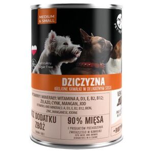 Pet Republic PIES puszka DZICZYZNA sos /6 400g