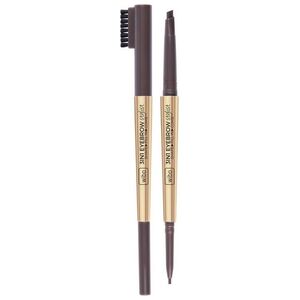 Wibo WIBO_Eyebrow Stylist 3 in 1 kredka do brwi ze szczoteczką Dark Brown 2