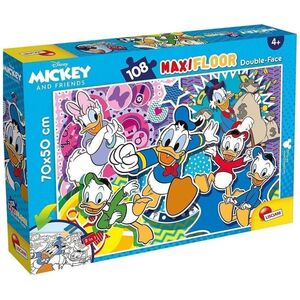 Lisciani LISCIANI DISNEY PUZZLE DWUSTRONNE MAXI PODŁOGOWE KACZOR DONALD 108 EL.