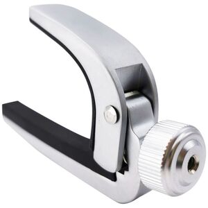 Mozos Capo Kapodaster do gitary metalowy srebrny