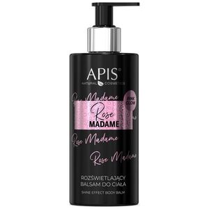 Apis APIS Rose Madame Rozświetlajacy balsam do ciała 300ml