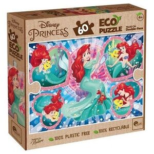 Lisciani LISCIANI DISNEY PUZZLE EKO DWUSTRONNE MAŁA SYRENKA 60 EL.