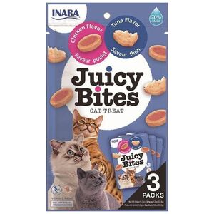 Inaba Foods Churu Juicy Bites Chicken Tuna 33,9g, przysmak dla kota z tuńczykiem