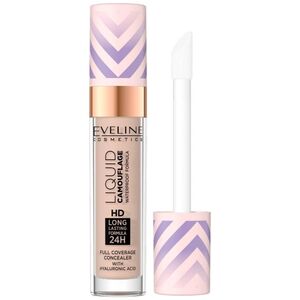 Eveline EVELINE_Liquid Camouflage HD wodoodporny korektor z kwasem hialuronowym 05 Light Sand 7,5ml
