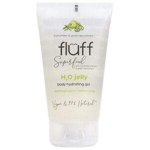 Fluff Super Food H2O Jelly Body Hydrating Gel detoksykująca woda w żelu Ogórek i Zielona Herbata 150ml