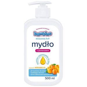 Bambino Bambino Rodzina Mydło w płynie z pantenolem - Mirabelka 500ml