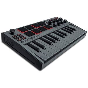 Akai AKAI MPK MINI 3 GREY - Mini klawiatura sterująca