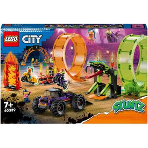 LEGO City Kaskaderska arena z dwoma pętlami (60339)