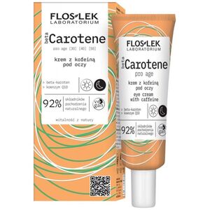 Floslek FLOSLEK_Beta Carotene Eye Cream With Caffeine krem pod oczy z kofeiną 30ml