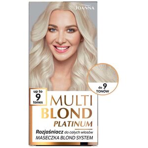 Joanna JOANNA_Multi Blond Platinium rozjaśniacz do całych włosów do 9 tonów