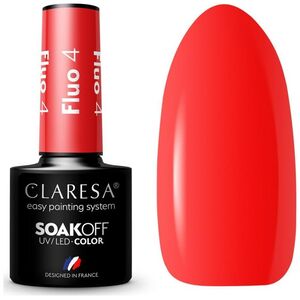Claresa CLARESA lakier hybrydowy FLUO 4 -5g