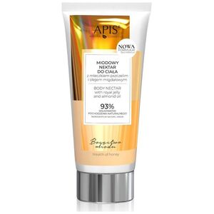 Apis APIS NAWILŻAJACO-WYGŁADZAJĄCY NEKTAR DO CIAŁA Z MIODEM, MLECZKIEM PSZCZELIM I OLEJKIEM ARGANOWYM 200 ML
