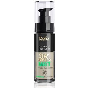Delia Delia Cosmetics Stay Flawless Matt Podkład matujący 16H nr 404 Cashmere 30ml