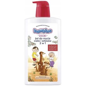 BAMBINO_Dzieciaki żel do mycia ciała i włosów 2w1 dla dzieci 1000ml