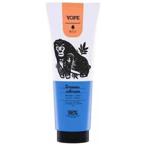 Yope Yope Świeża Trawa, Naturalny Szampon do Włosów Przetłuszczających Się,, 300ml