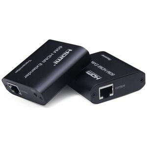 PremiumCord PREMIUMCORD HDMI extender na 60m FULL HD 1080p přes jeden kabel Cat5e/6/6a/7, EDID nastavení