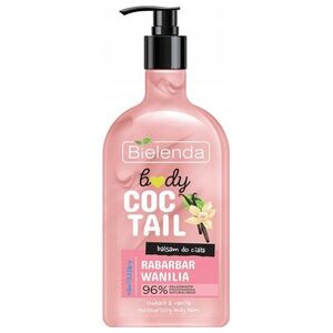 Bielenda Bielenda Body Coctail Nawilżający balsam do ciała Rabarbar + Wanilia 400 ml