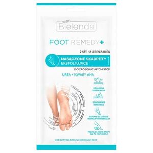 Bielenda Bielenda Foot Remedy+ Nasączone Skarpety eksfoliujące do zrogowaciałych stóp - na 1 zabieg  1op.-2szt