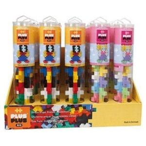 Plus Plus PLUS-PLUS BIG DISPLAY TUBY MIX - 15 TUB