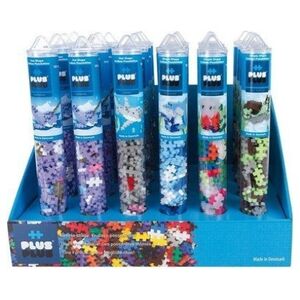 Plus Plus PLUS-PLUS DISPLAY TUBY ZWIERZ?TA WODNE - 24 TUBY