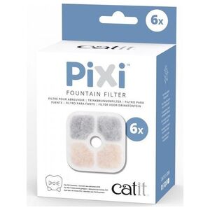 Catit Filtr do poidła Pixi Fountain, 6szt