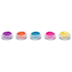 Makeup Revolution MAKEUP REVOLUTION_SET Creator Artist Loose Pigment Pots zestaw sypkich pudrów Purple, Coral, Blue, Pink, Yellow 5x0,8g