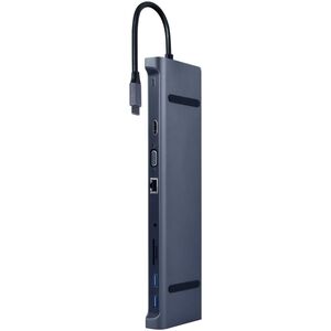 Stacja/replikator Gembird 11w1 USB-C (A-CM-COMBO10-01)
