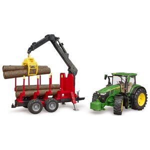 Bruder Bruder 03154 Traktor John Deere z przyczepą leśną
