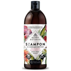 Barwa BARWA Barwy Botaniki Szampon regenerująco - odżywczy do włosów zniszczonych 480ml