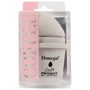 Donegal DONEGAL Gąbka do makijażu Morning Coffee - Latte z etui (4350) 1szt