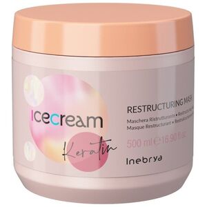Inebrya Inebrya Ice Cream Keratin keratynowa maska restrukturyzująca do włosów 500ml