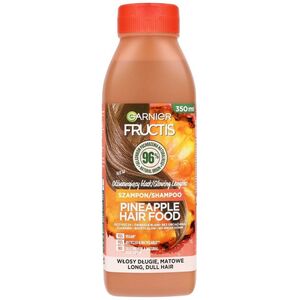 Fructis Hair Food Szampon olśniewający blask do włosów długich i matowych - Pineapple 350ml