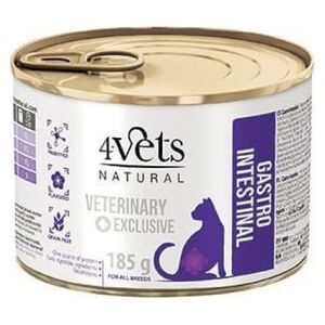 4Vets 4VETS NATURAL - Gastro Intenstinal Cat 185g