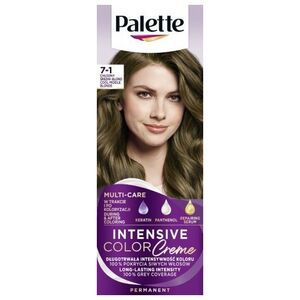 Schwarzkopf Palette Intensive Color Creme Krem koloryzujący nr 7-1 Chłodny Średni Blond 1op.