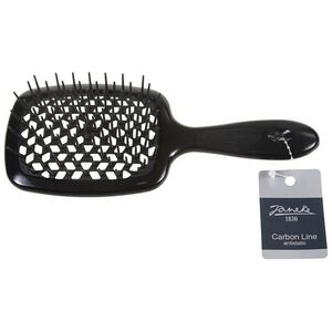 JANEKE_Linia Carbon Superbrush karbonowa szczotka do rozczesywania włosów Czarna